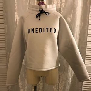 Puffy Marshmallow Neoprene Scuba Sweatshirt